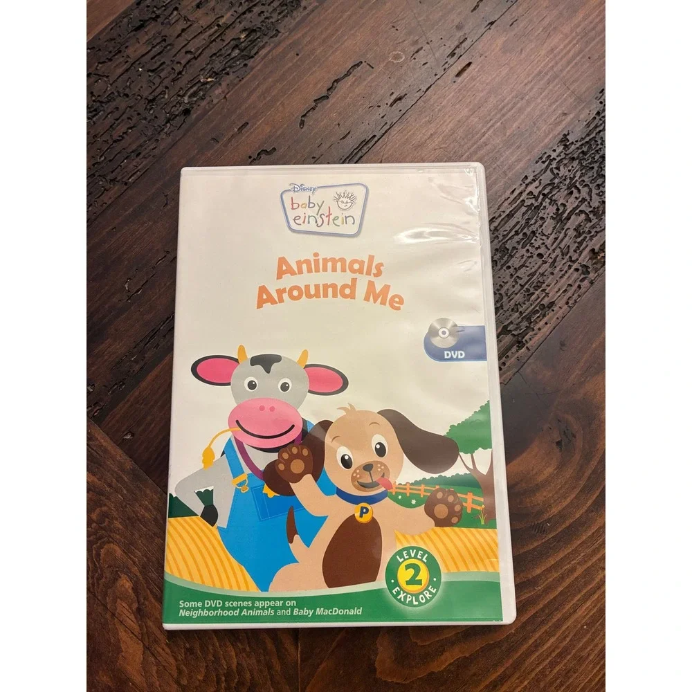 Baby Einstein Animals Around Me DVD Level 2 Explore Baby Educational Movie